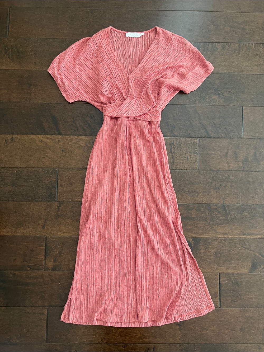 Women's Pink Midi Dress